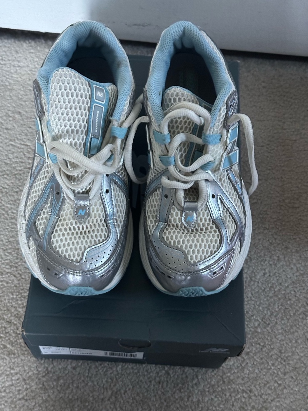 New Balance 1906 GREY BLUE Kids Size 6.5